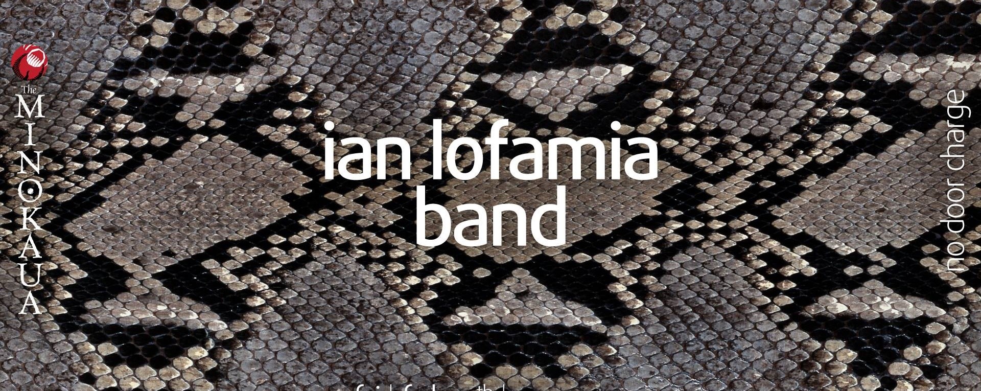 Blues Friday with the Ian Lofamia Band